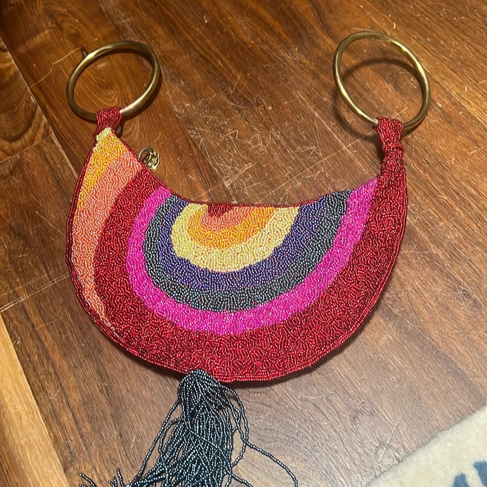 From st Xavier beaded wristlet